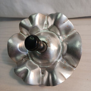 VTG FOLEY Rolling Pin Cookie Cutter Aluminum Wheel Pastry Dough Pasta 3 Shapes